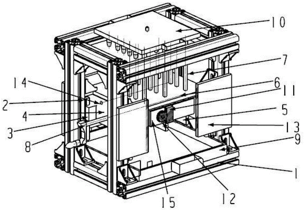 A simple machine for processing waste gel pen refills