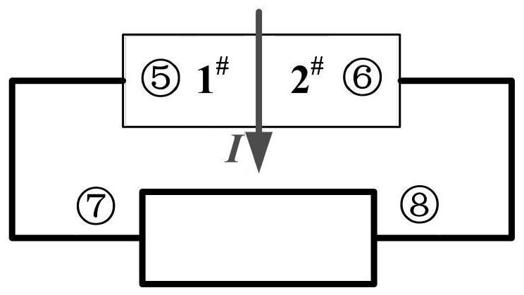 A dual-core single-winding line induction energy harvesting device and its configuration method