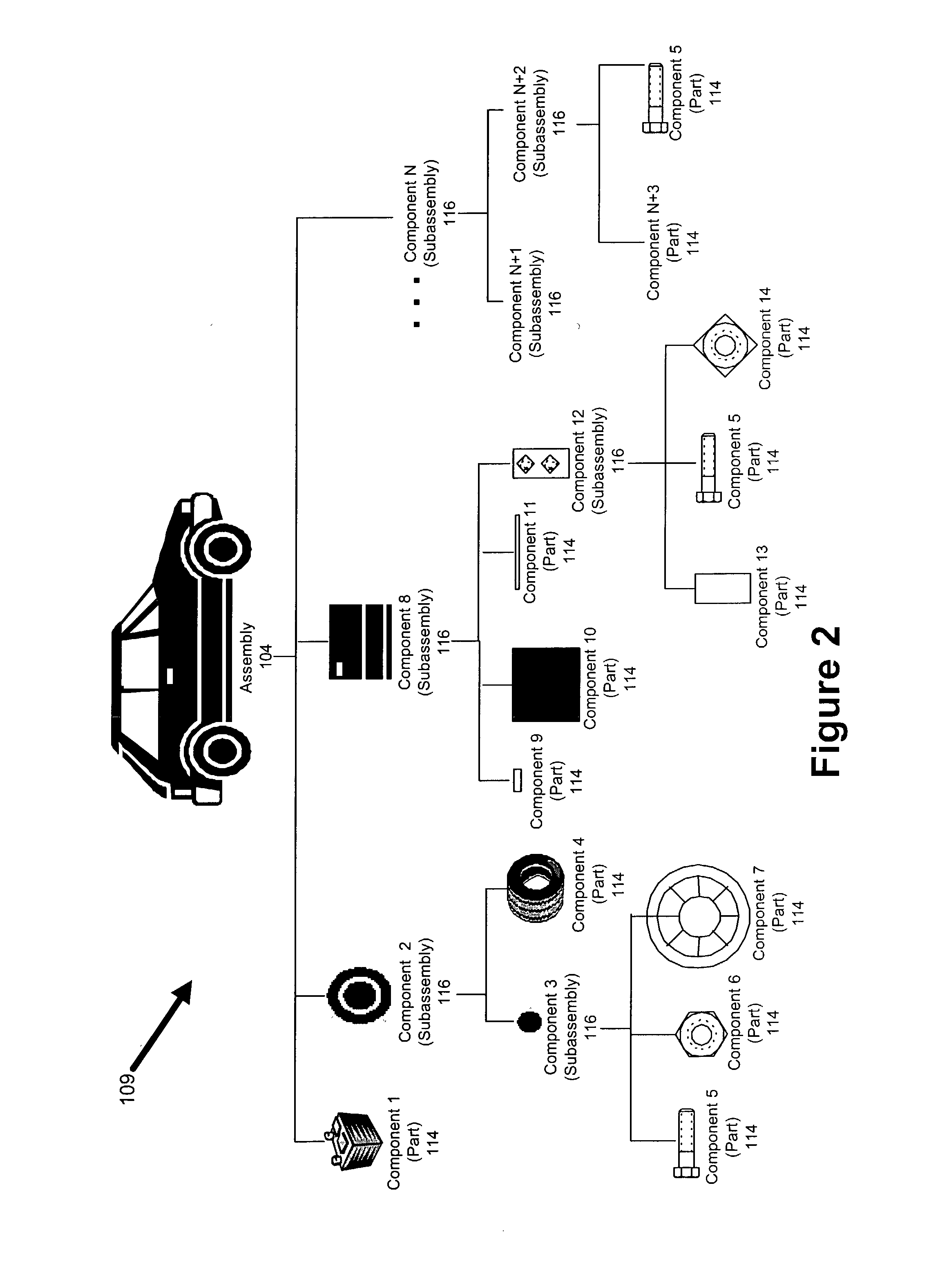 System and method for creating a representation of an assembly