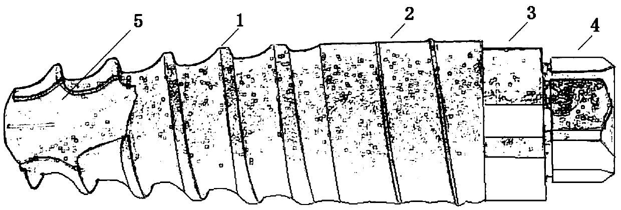 Zirconium-based amorphous metallic glass dental implant and preparation method thereof