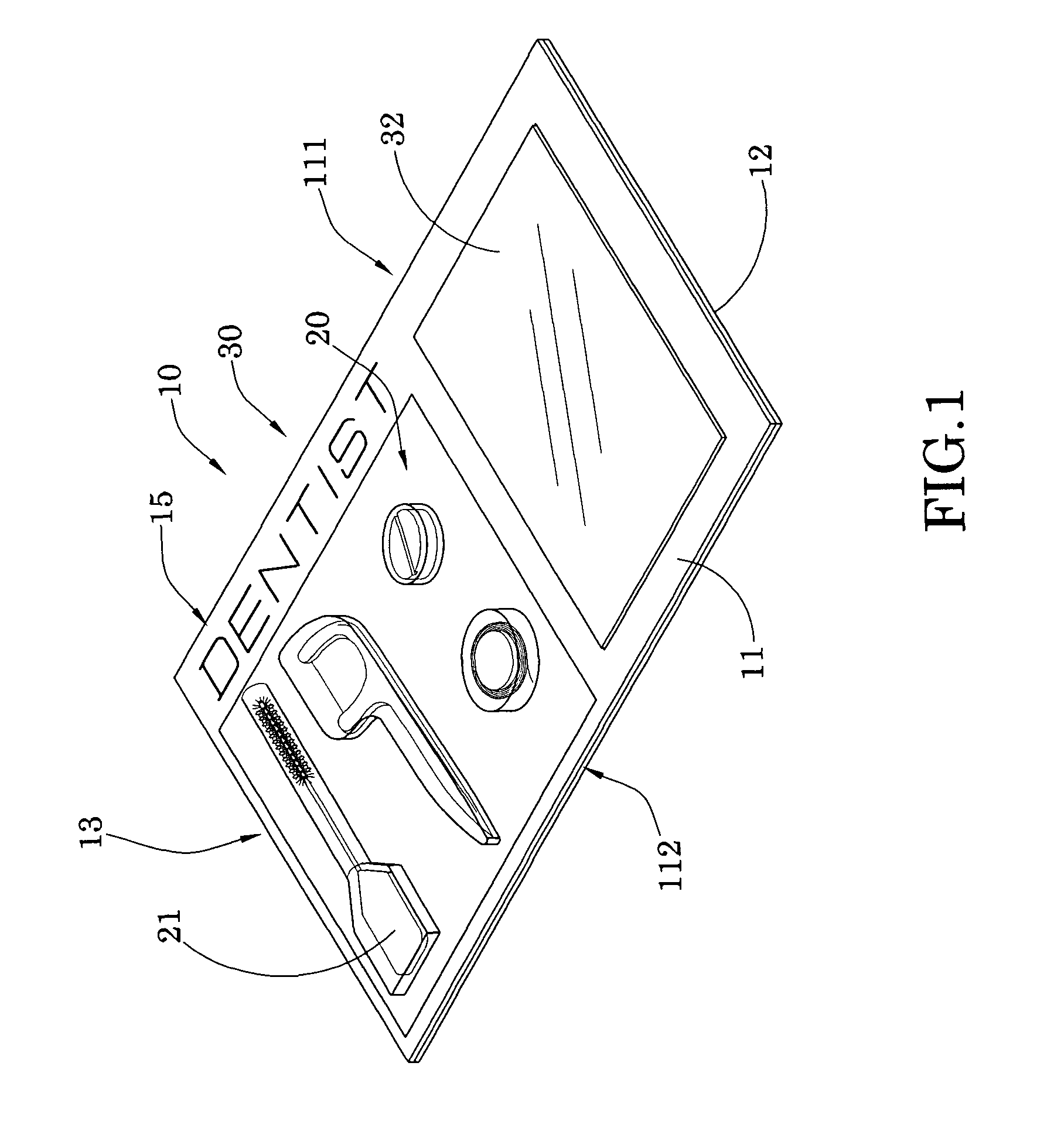 Dental care kit and promotional method thereof