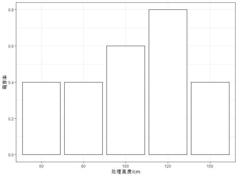 A kind of method and application of rapid establishment of seed orchard of red cone clone