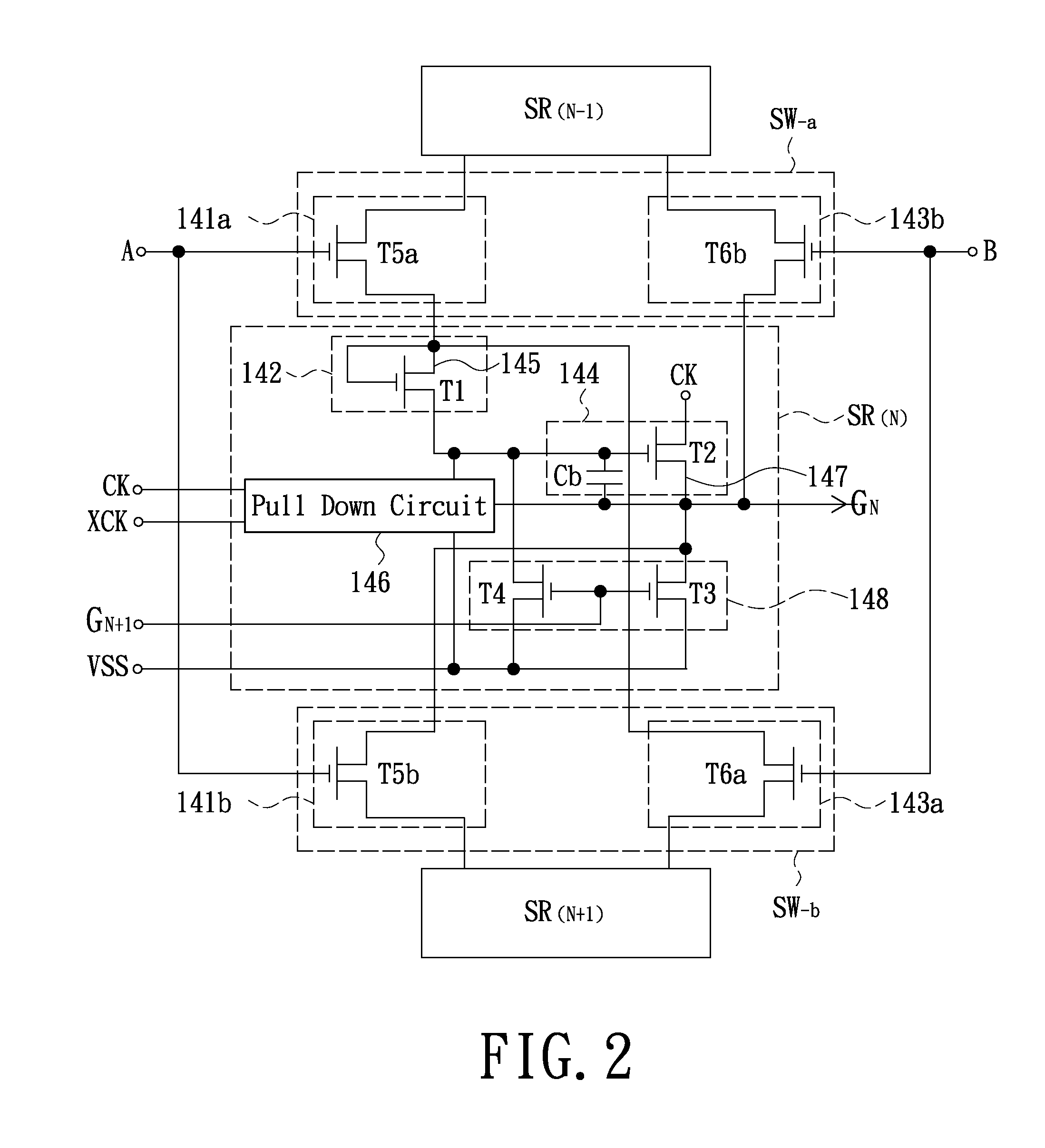 Shift register circuit and gate driving circuit