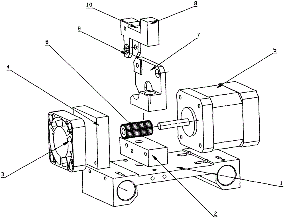 Wire-feeding assembly of 3D printer