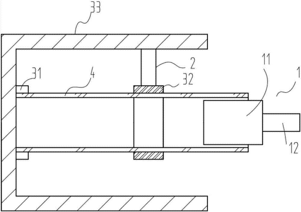 Inner hole honing device for quartz glass pipe and honing method thereof