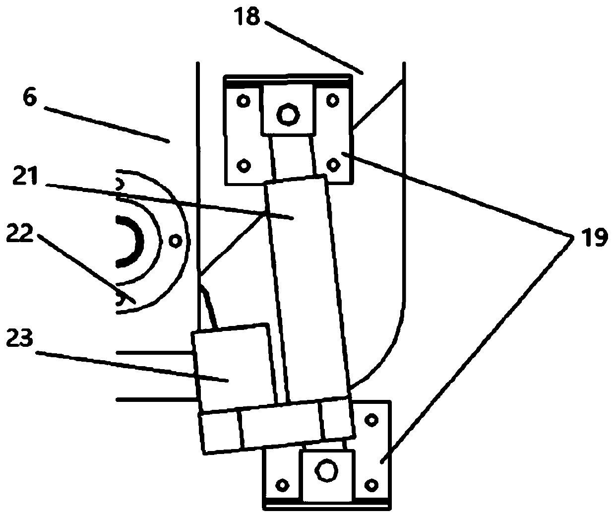 Automatic pineapple picking collection device