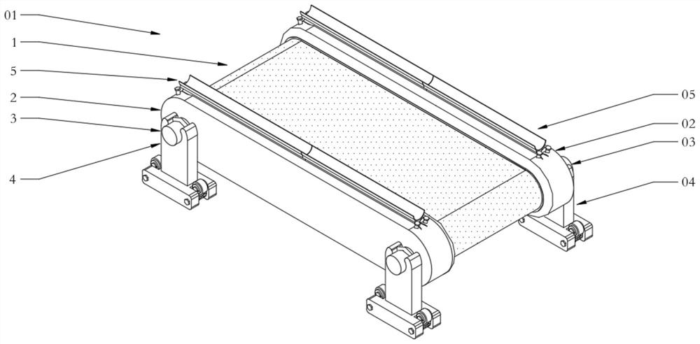 Conveying system facilitating machining of water pump accessories