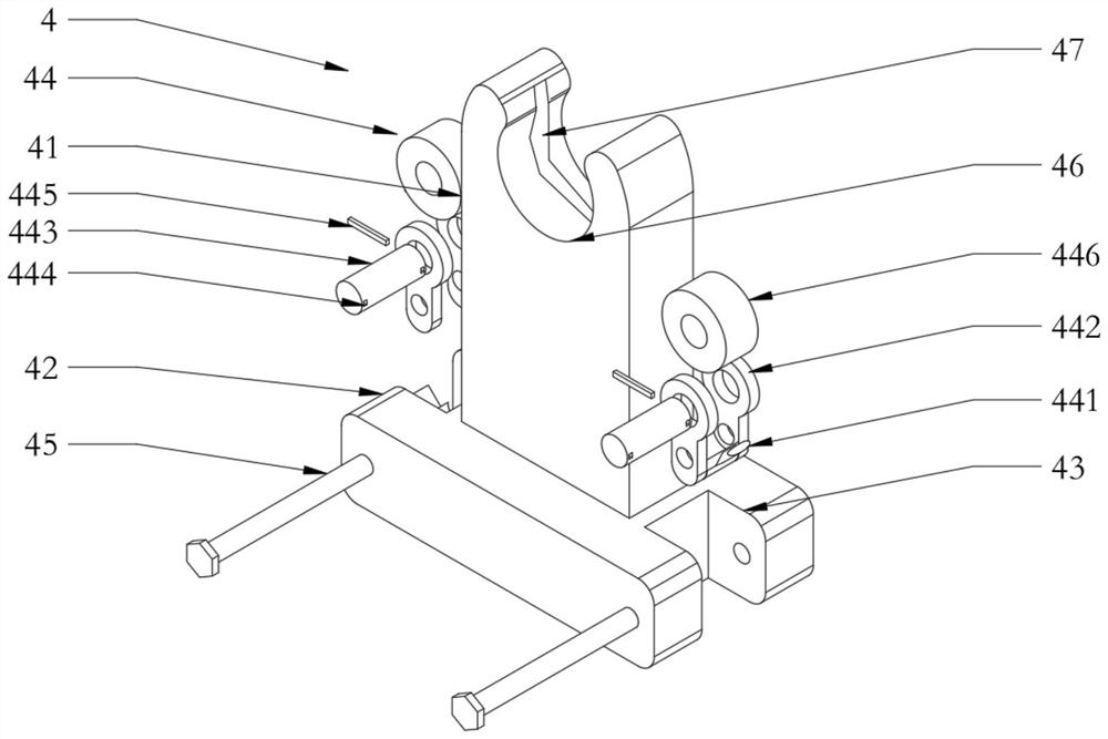 Conveying system facilitating machining of water pump accessories