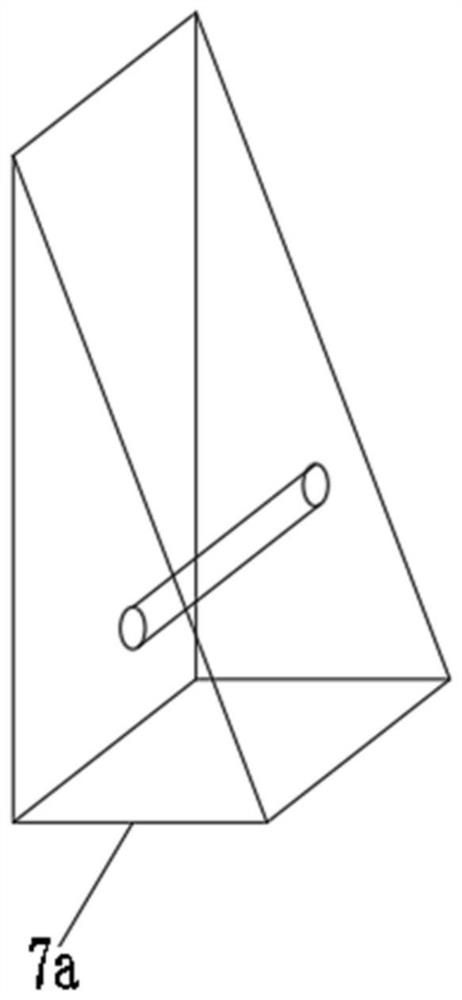 Reinforcing construction method and device for large-section high-web end formwork of suspension grouting beam