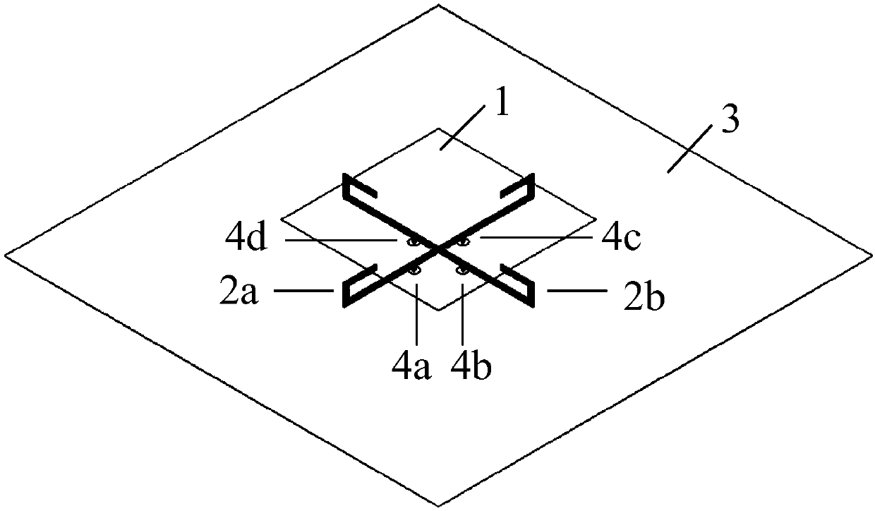 Differential dual polarization patch antenna based on split-ring resonator
