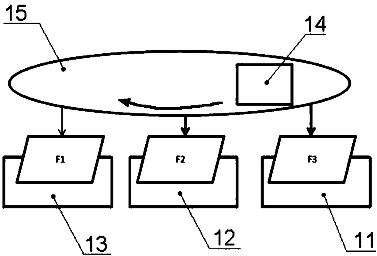 Automatic film coating apparatus for flat plate ceramic film, and flat plate ceramic film preparation method