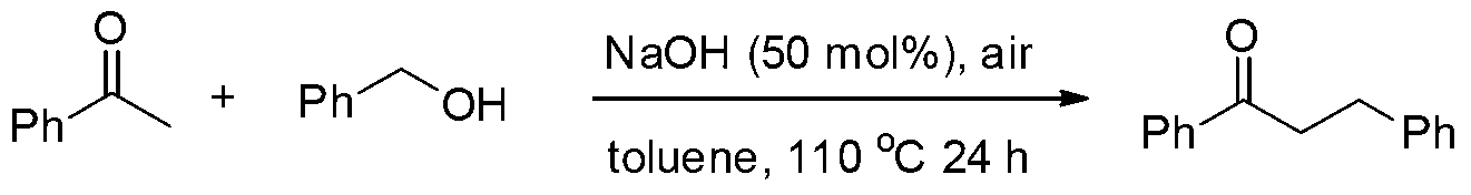 Green synthesis method for substituted ketone