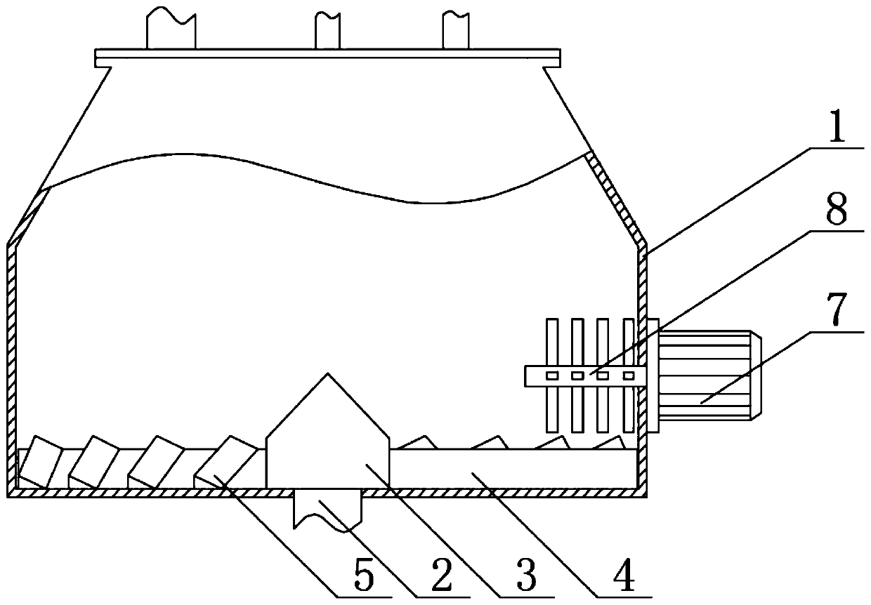 High-speed wet mixing granulator