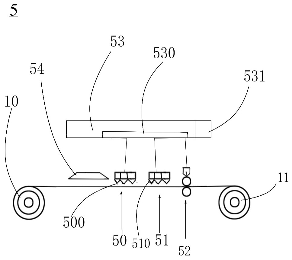 A microfluidic chip printing system and printing method