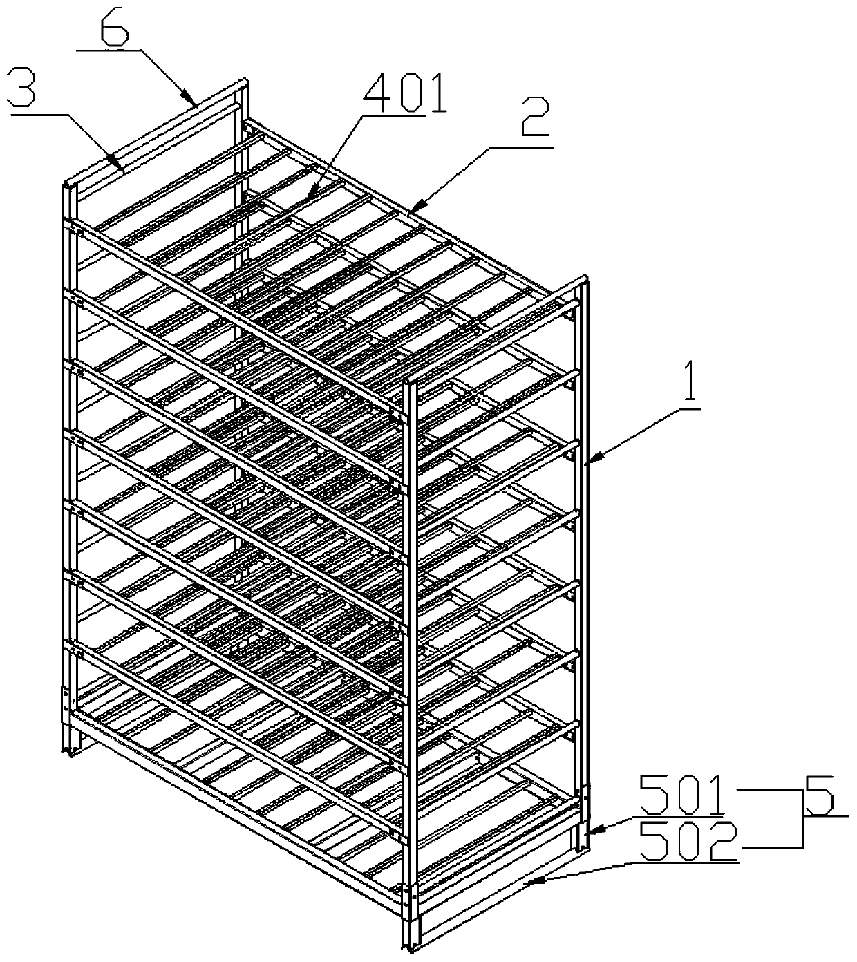 Special multifunctional grifola frondosa bed frame for experiment