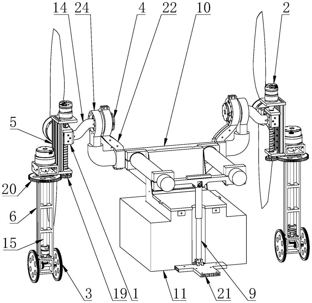 Triphibian robot