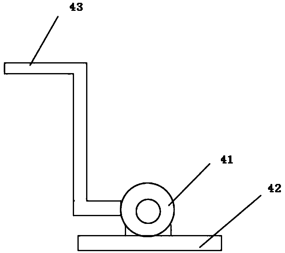 A casting paint drying device