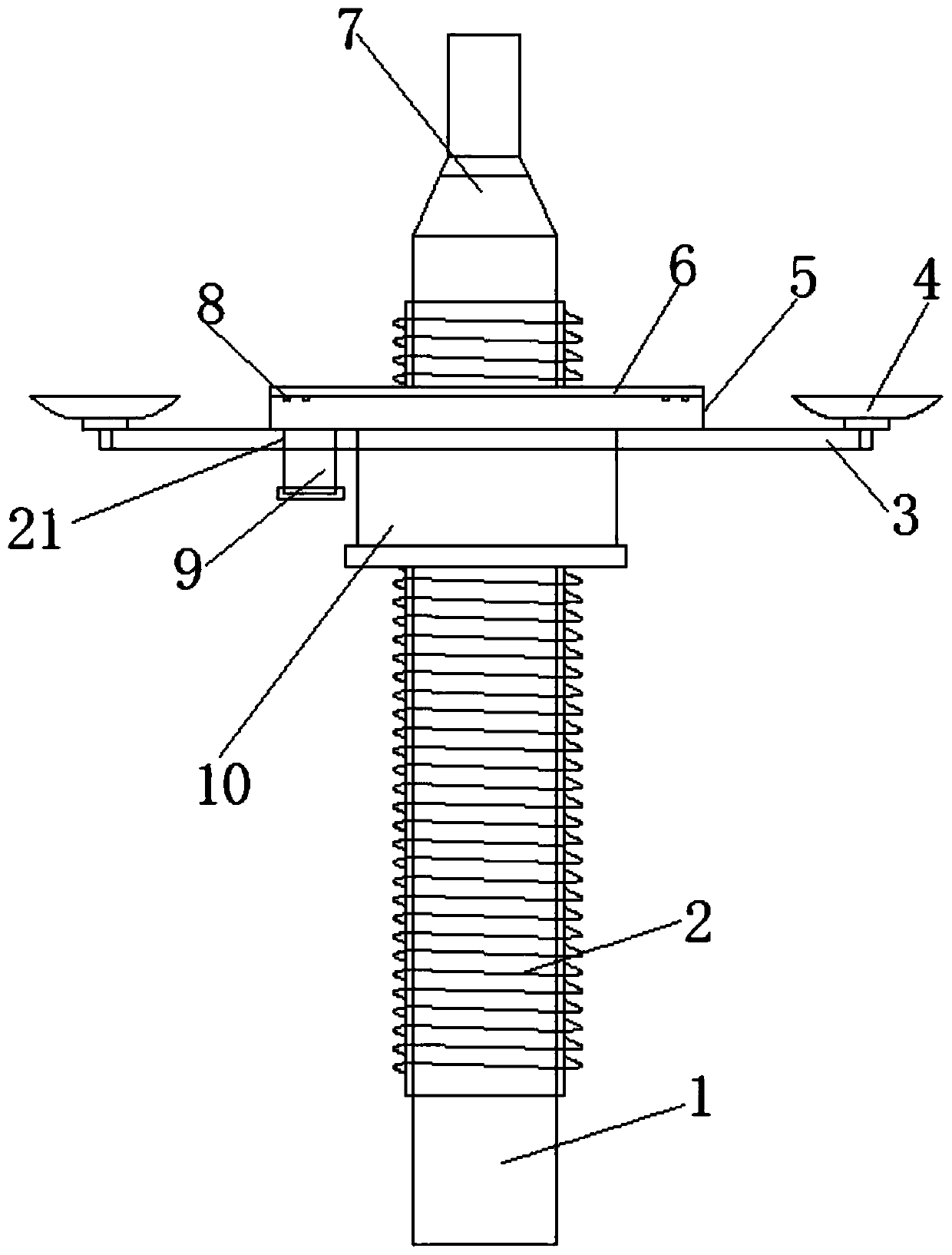 Drainage device for thyroid gland and mammary gland surgeries