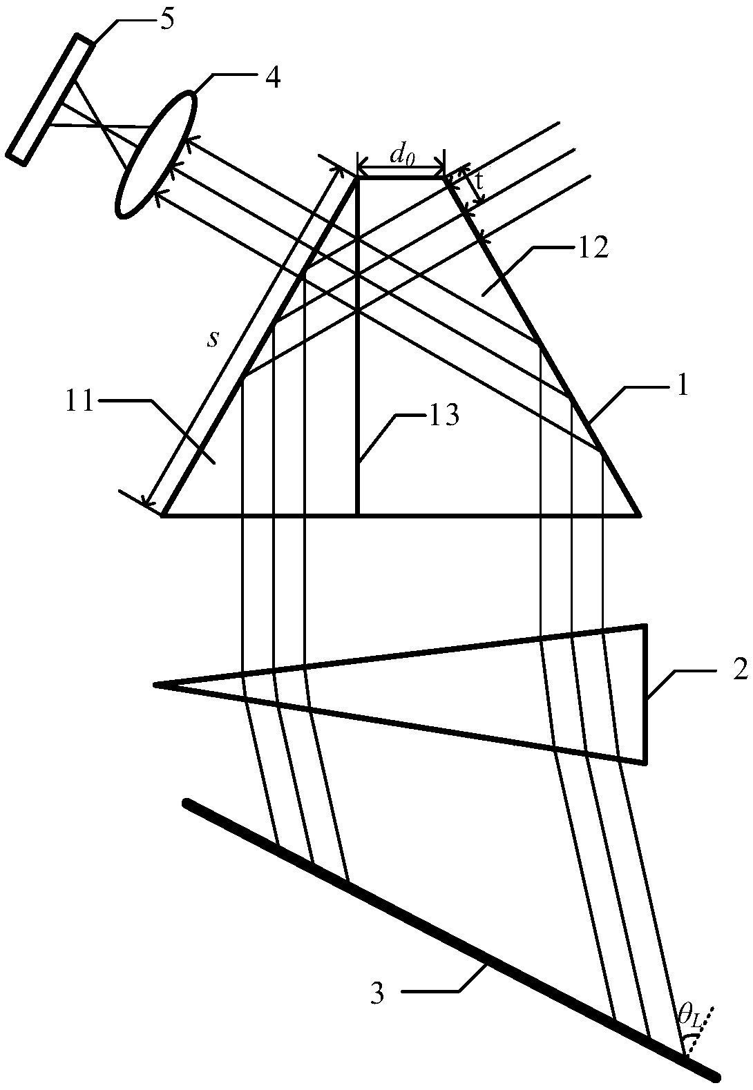 Asymmetric spatial heterodyne spectrometer based on improved Koster prism