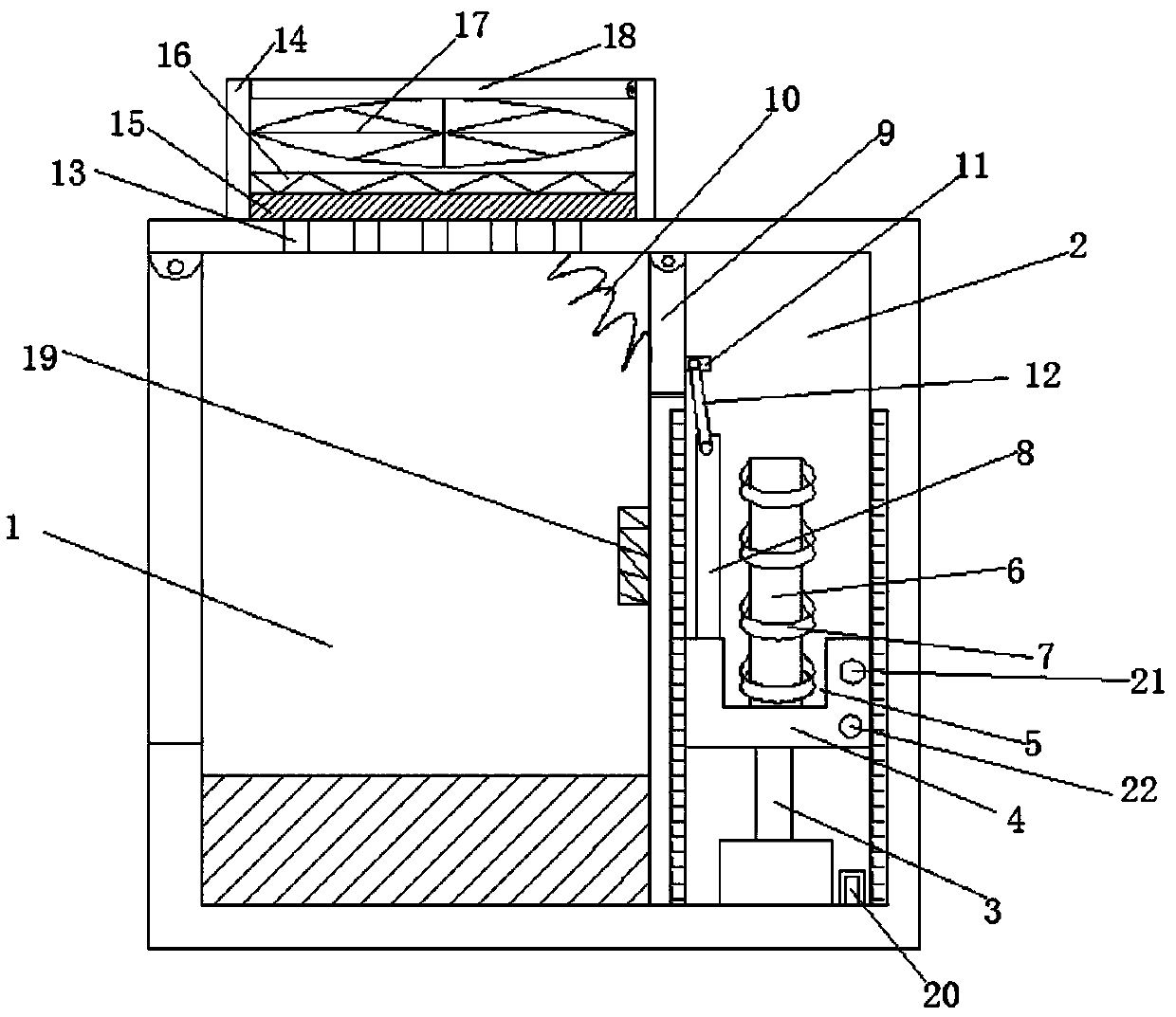 Temperature-controllable utensil used for plantation of Chinese herbal medicine