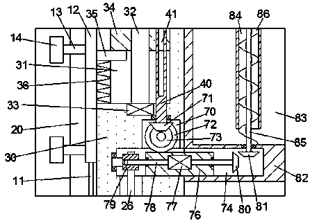 Paint spraying device for bridge safety guardrail