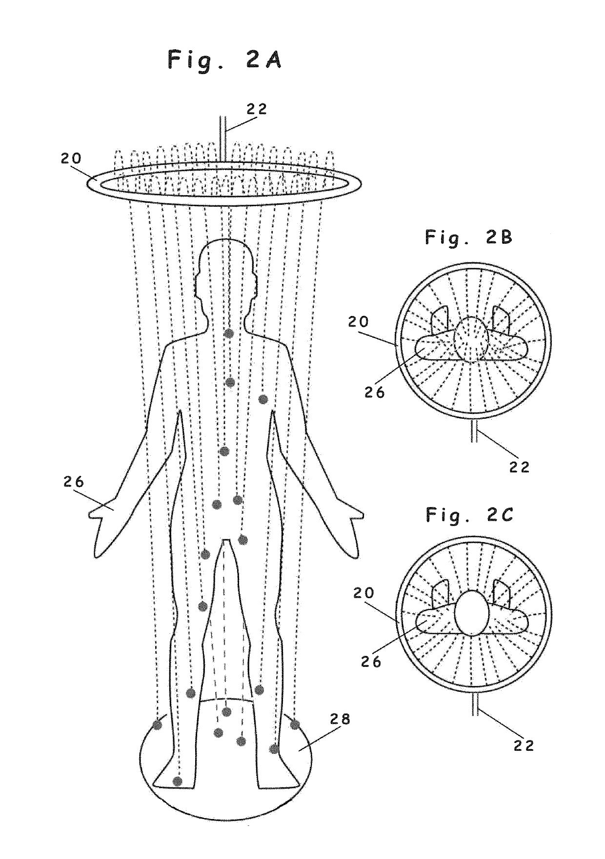 Tubular shower apparatus, systems and methods