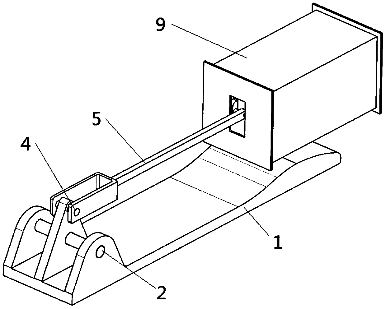 Self-ejecting self-resetting hidden type car door handle mechanism