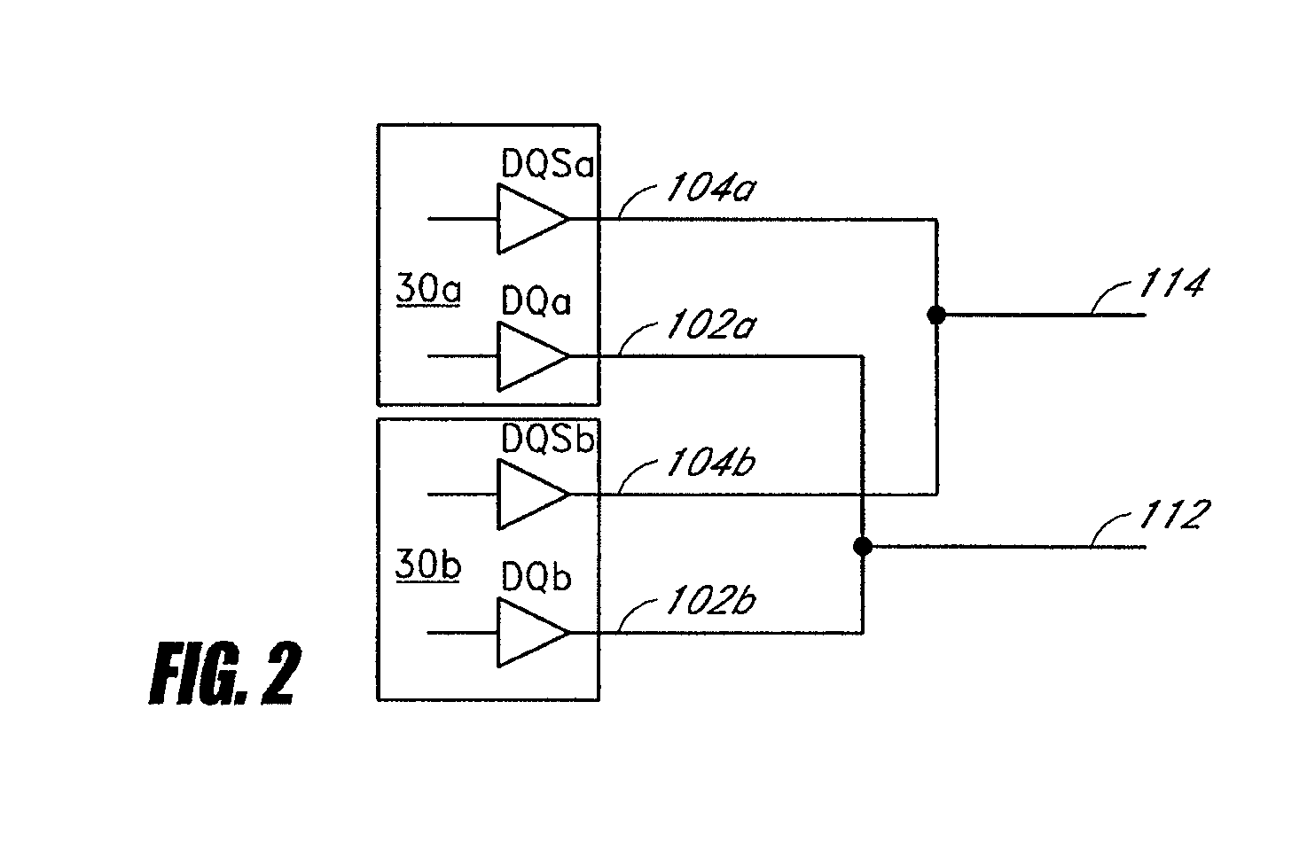 Circuit providing load isolation and memory domain translation for memory module
