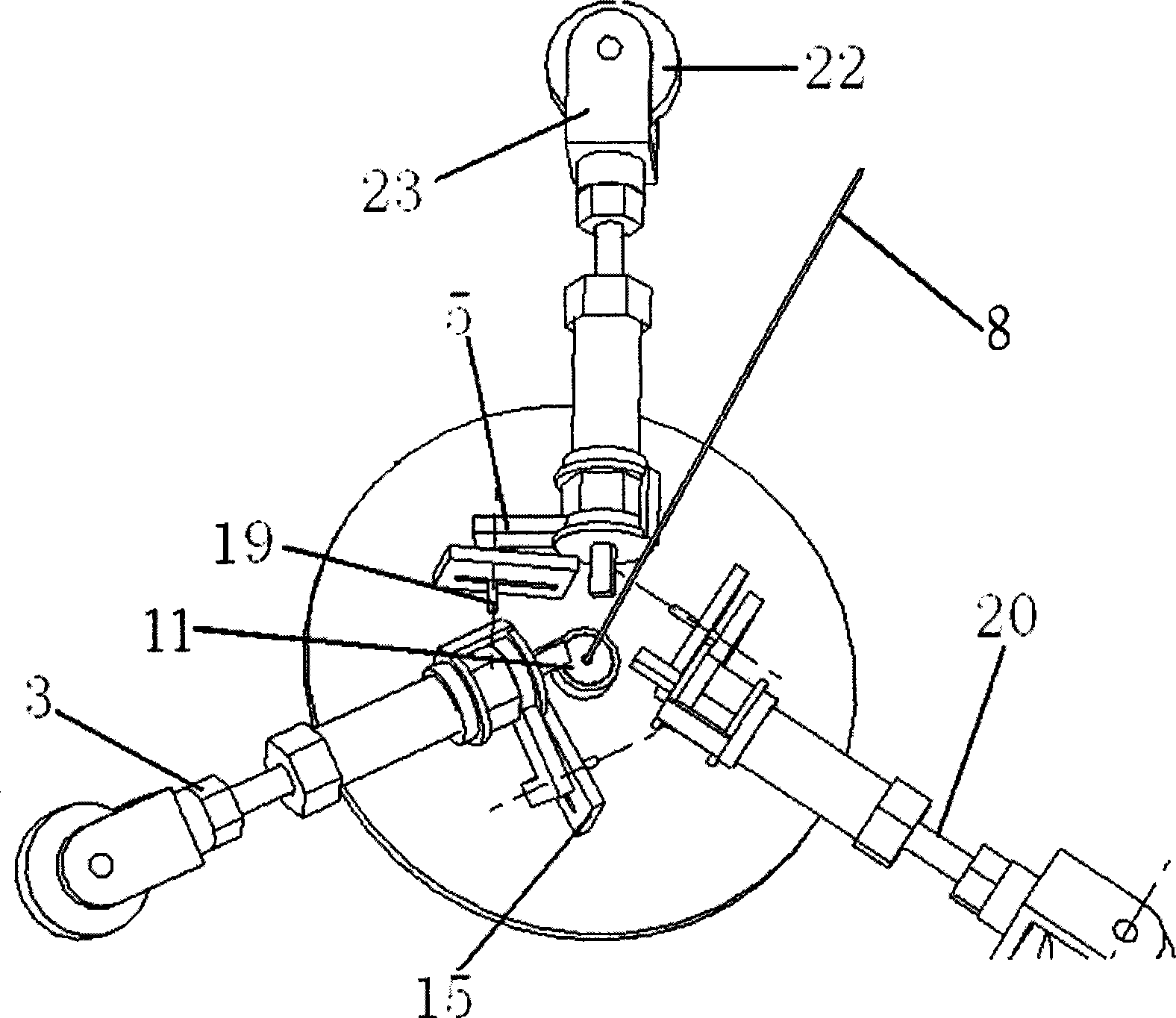 Pipe walking robot and control method thereof