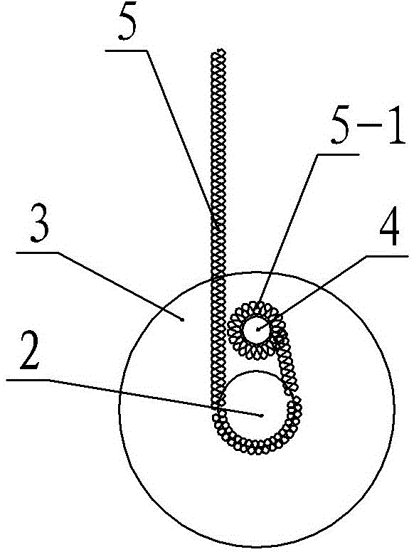 Wheel arranging device for steel cord outer winding machine and wheel arranging method thereof