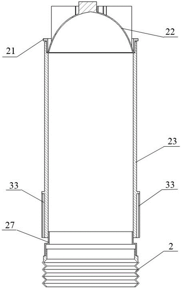 Portable large thick-peel fruit internal quality optical detection apparatus