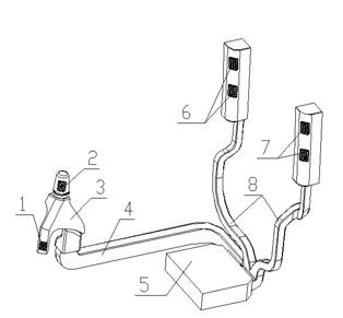 Ventilating device for vehicle cab