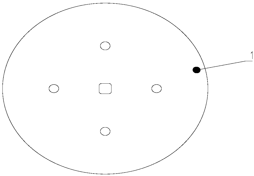 Satellite-borne high-precision navigation positioning antenna