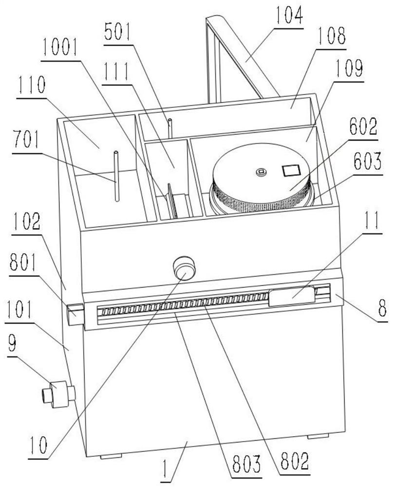 Eluting machine for purifying proteins