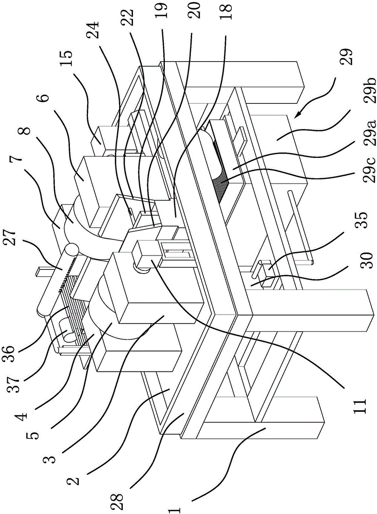 Bearing outer ring peripheral surface grinding machine of improved structure