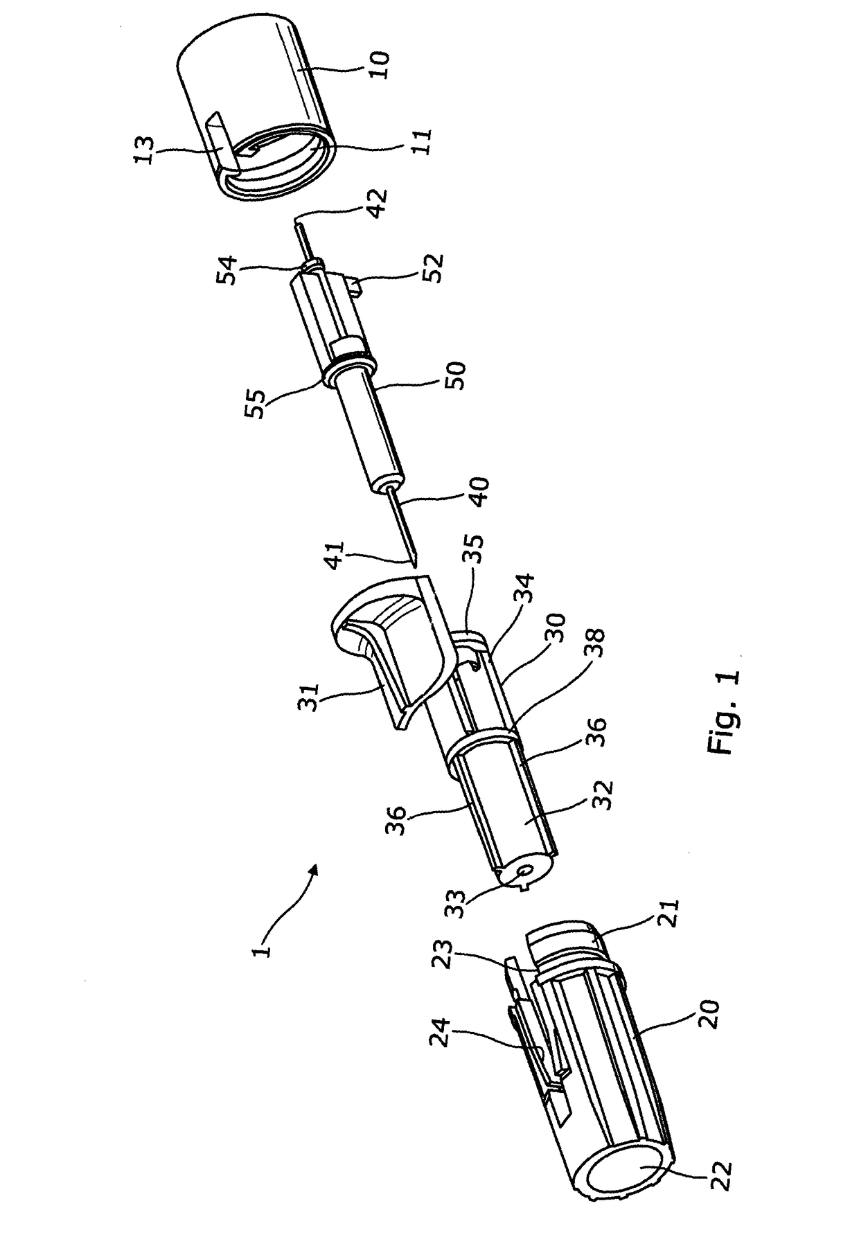 Needle assembly with needle shroud and movable needle support