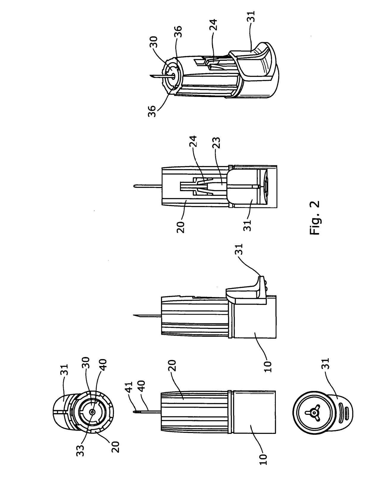 Needle assembly with needle shroud and movable needle support