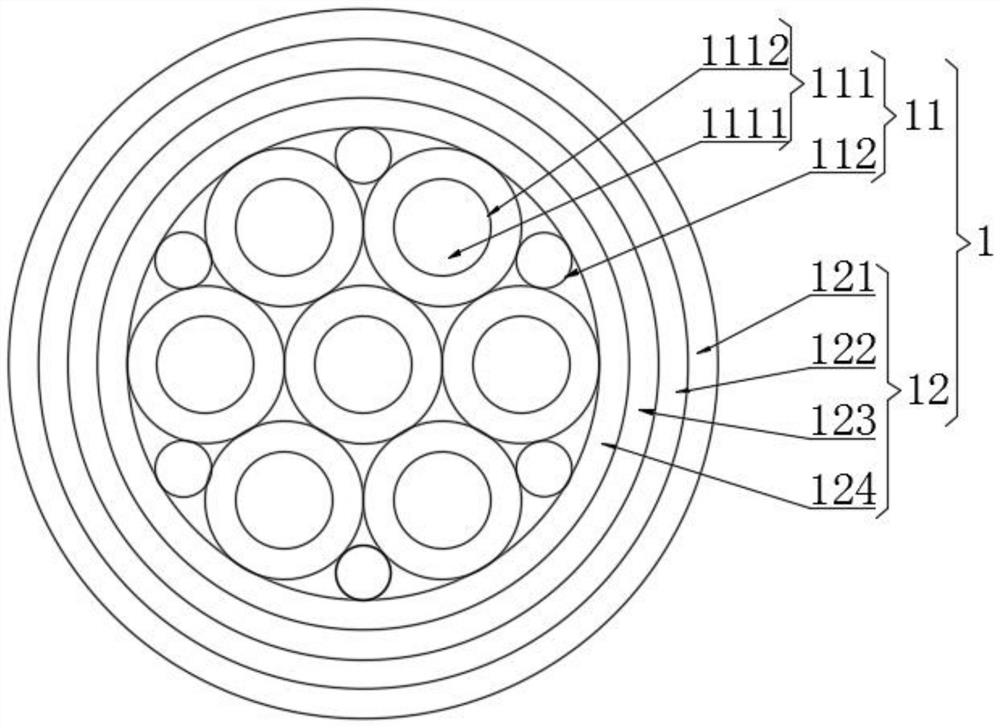 Silicone rubber insulated-sheathed high-temperature-resistant control cable