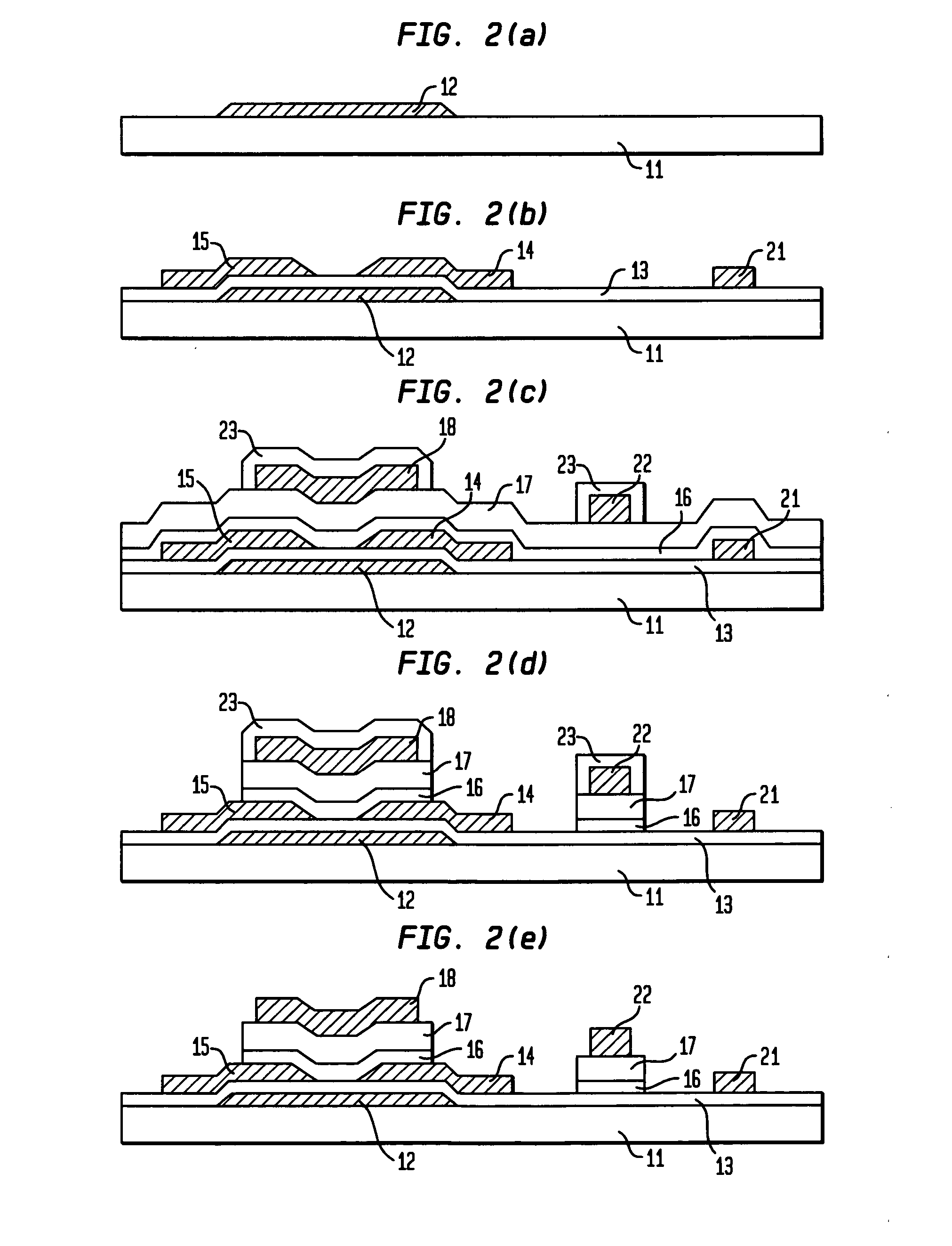 Thin film transistor and multilayer film structure and manufacturing method of same