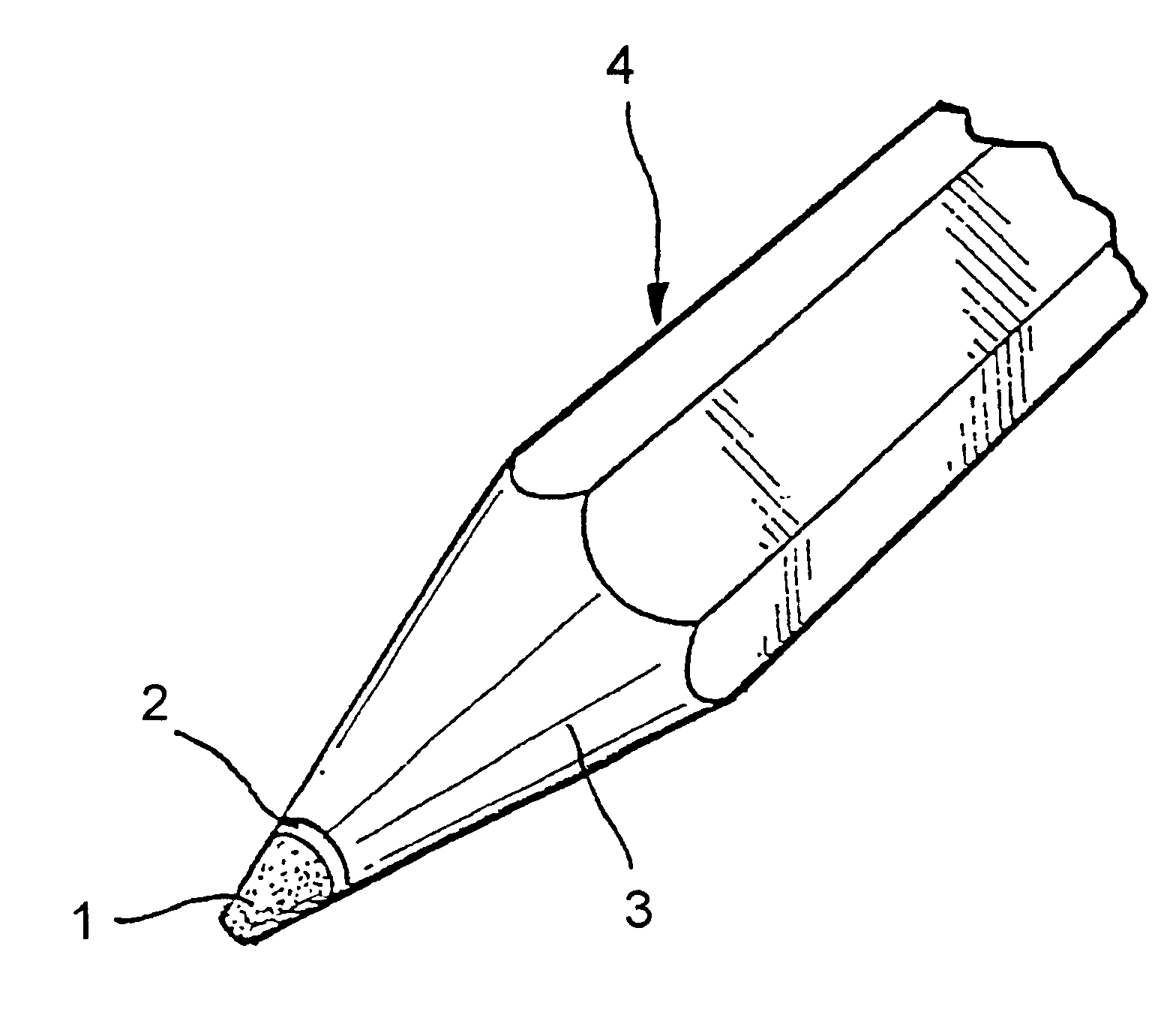 Method for making a writing or coloring pencil by triple extrusion and writing or coloring pencil comprising an intermediate protective layer