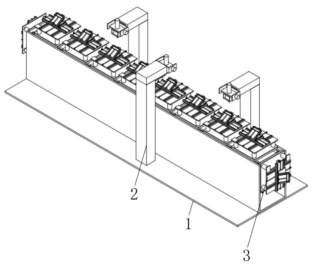 Composite plate processing equipment based on cabin light weight and electromagnetic shielding