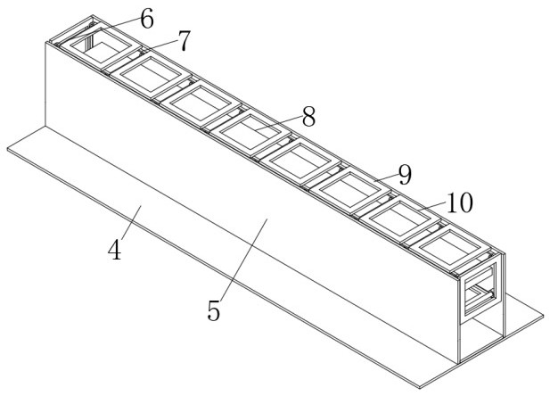 Composite plate processing equipment based on cabin light weight and electromagnetic shielding