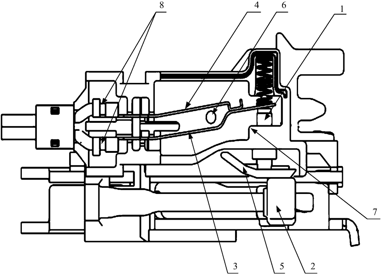 Wiring harness switch device