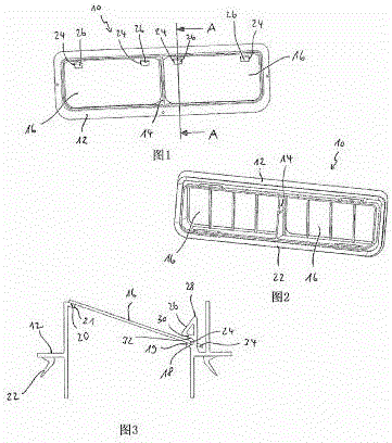 Return air blocking device for ventilation of motor vehicle interiors