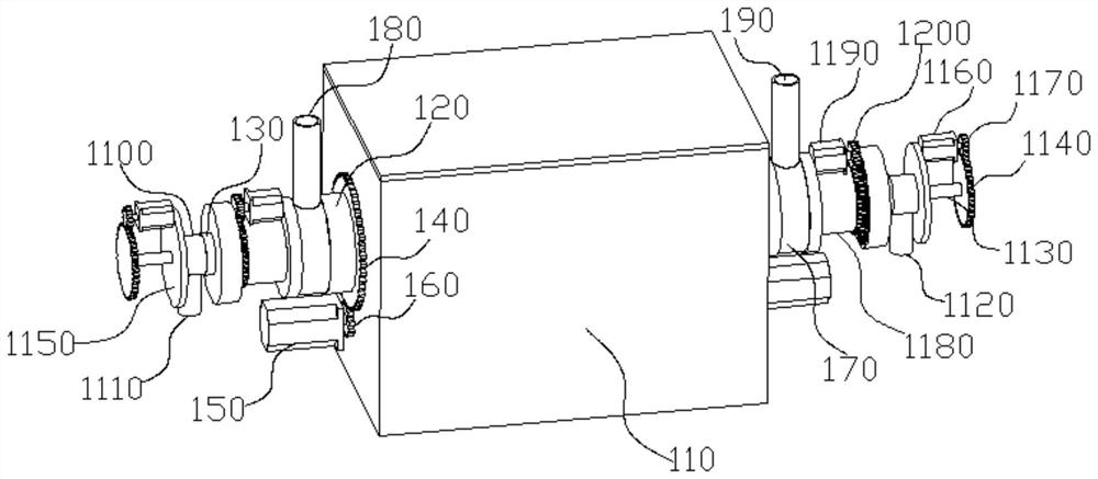 Backflushing filtering system for BOPP film production line