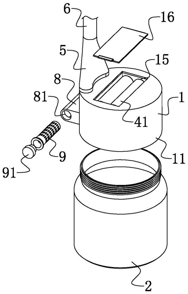 Device for preventing and controlling plant diseases and insect pests