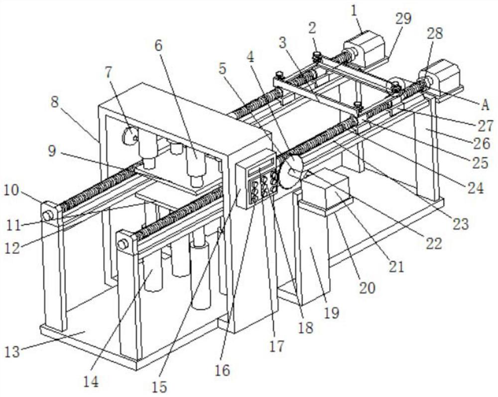 Integrated composite production device for plate processing