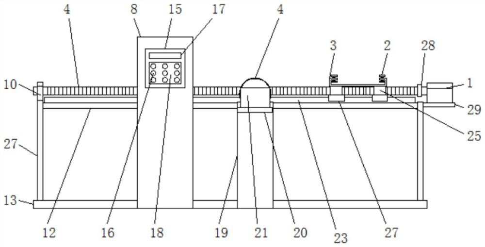 Integrated composite production device for plate processing