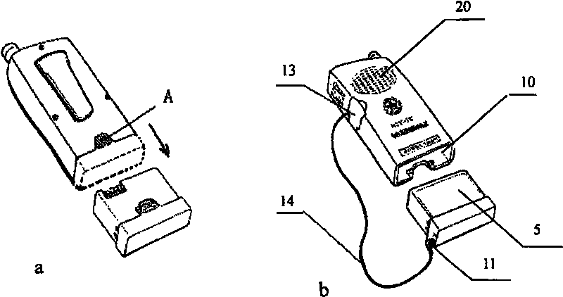 Portable high-altitude breathing oxygen enhancing apparatus, and its application