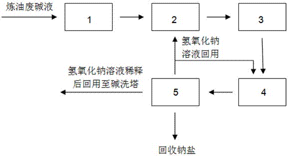 A treatment method for oil refinery waste lye containing organic nitrogen